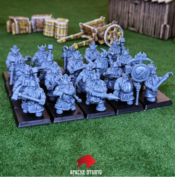 Dwarf Miners - Unit of 5