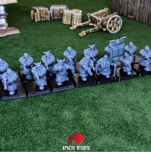Dwarf Ranged Weapons - Unit of 10