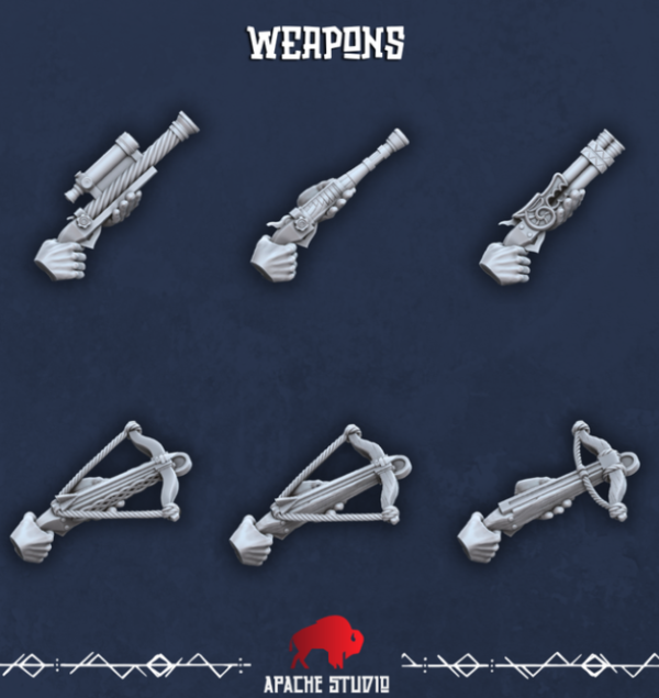 Dwarf Ranged Weapons - Unit of 10 - Image 3