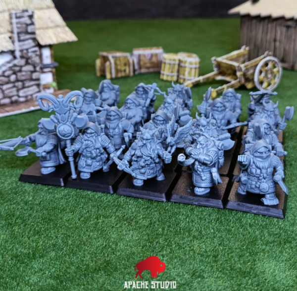 Dwarf Rangers - Unit of 5