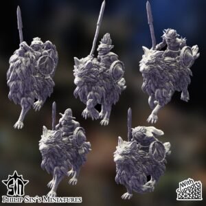 Goblin Wolf Riders - Unit of 5