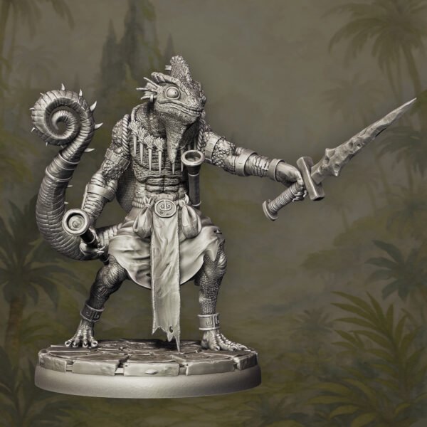 Lizardmen Chameleon Hunters - Unit of 5 - Image 3