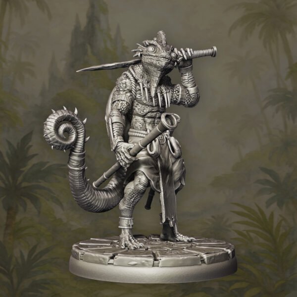 Lizardmen Chameleon Hunters - Unit of 5 - Image 4