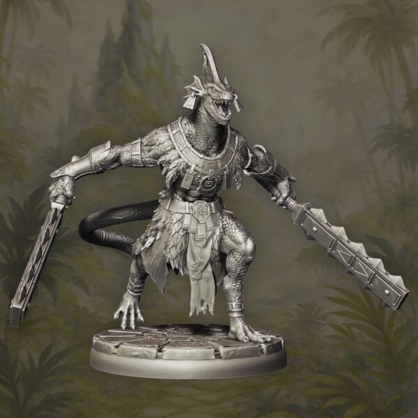 Lizardmen Fighters- Unit of 5 - Image 2