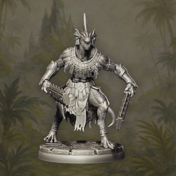 Lizardmen Fighters- Unit of 5 - Image 5