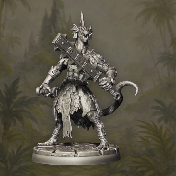 Lizardmen Fighters- Unit of 5 - Image 3
